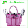 2014 experienced manufacturer offer pink color ladies garden tool bag